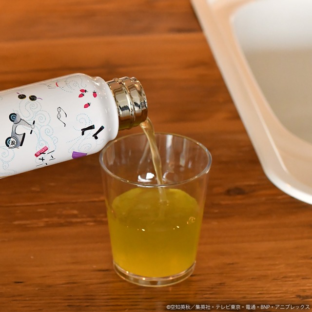 thermo mug ステンレスボトル使用例。