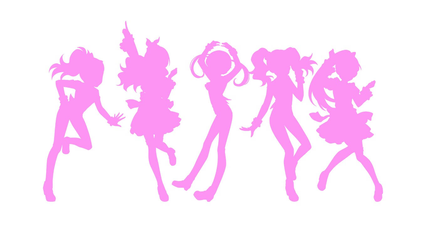 「プリティーシリーズ10周年×プリズムストーンカフェ」第2弾のビジュアル。(c)T-ARTS / syn Sophia / テレビ東京/ PSプロジェクト