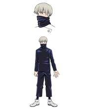 狗巻棘（CV：内山昂輝）の設定画。