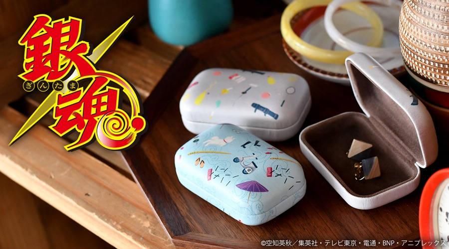 「銀魂」小物ケースのバナー。