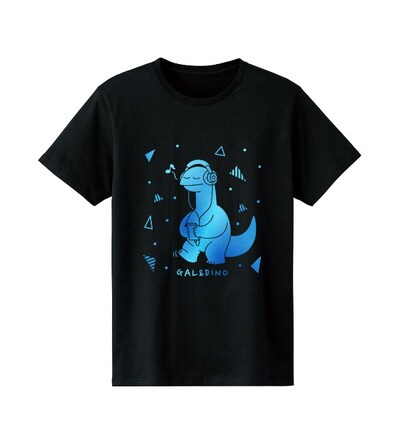 「恐竜 箔プリントTシャツ」
