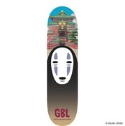 「千と千尋の神隠し スケートボードデッキ 油屋とカオナシ」