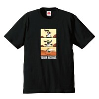 「Cタイプ T-shirts ブラック」の前面。