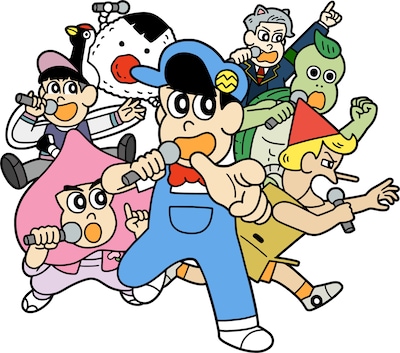 TVアニメ「あはれ！名作くん」イベントビジュアル。