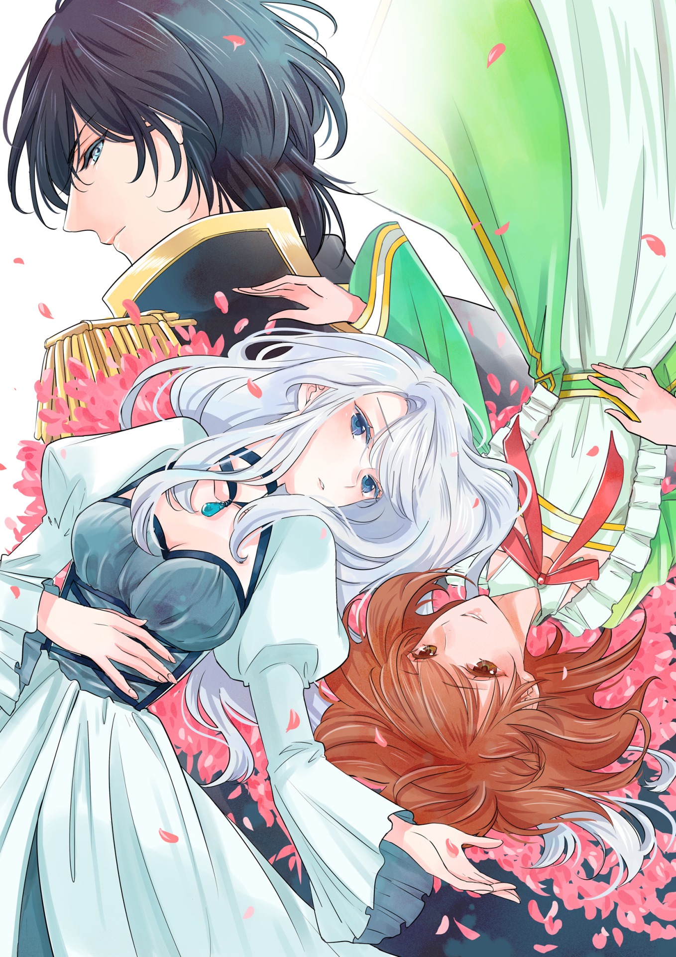 「拝啓『氷の騎士とはずれ姫』だったわたしたちへ」キービジュアル