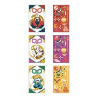 「お守り風ポチ袋（2柄各3枚セット）犬夜叉・殺生丸・七宝」