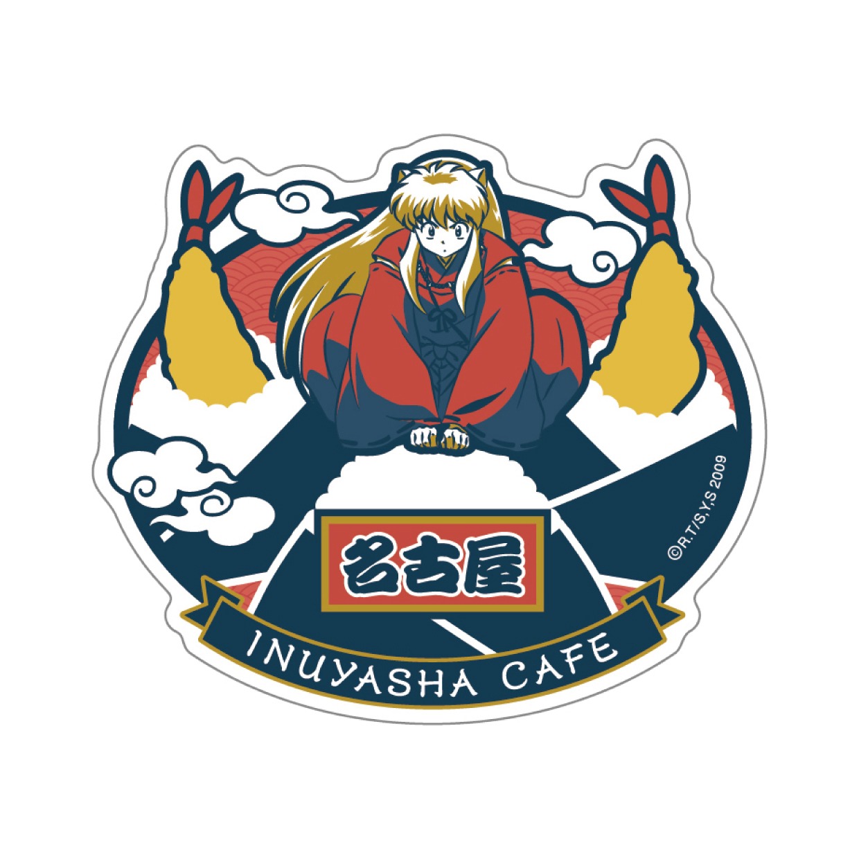 名古屋会場限定の「ご当地ビッグダイカットステッカー」