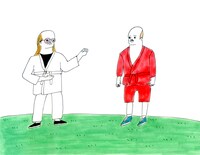 花くまゆうさくの作品。