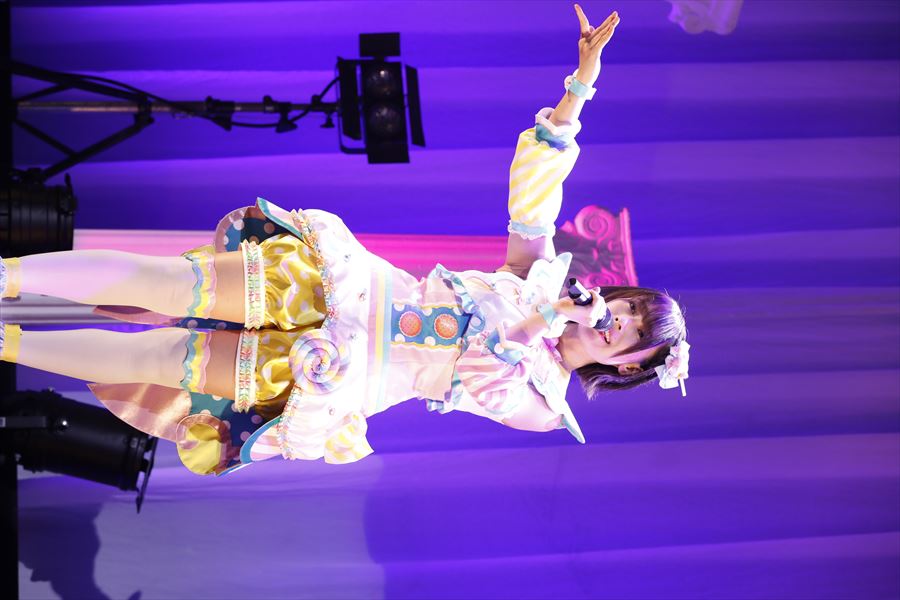 だいあ役の佐々木李子。