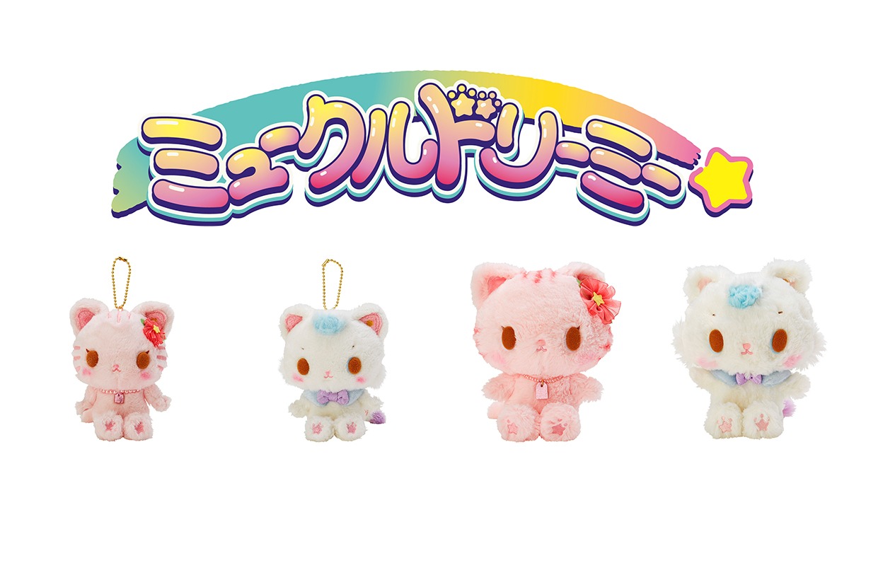 ねねとれいのマスコットキーホルダー、ぬいぐるみ。