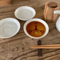 「絵柄が浮き出るしょうゆ皿 ハクション大魔王」