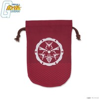 「機動戦士ガンダム 家紋柄企画 巾着 シャアマーク」