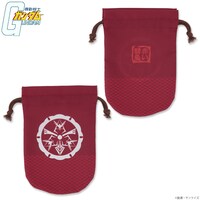 「機動戦士ガンダム 家紋柄企画 巾着 シャアマーク」