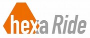 アトラクション施設「hexaRide（ヘキサライド）」のロゴ。
