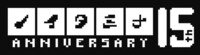 「ノイタミナ」15周年のロゴ。