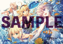 武内崇描き下ろしポスターのサンプル。