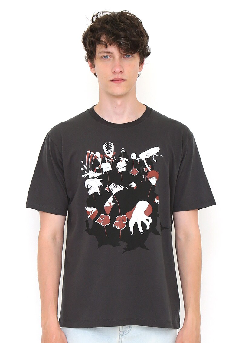 NARUTO-ナルト-」をモチーフにしたTシャツの着用例。 - 「NARUTO