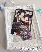 霧島とお嬢のグッズ。