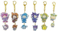 「おジャ魔女どれみ×サンリオ 連結アクリルキーホルダー」