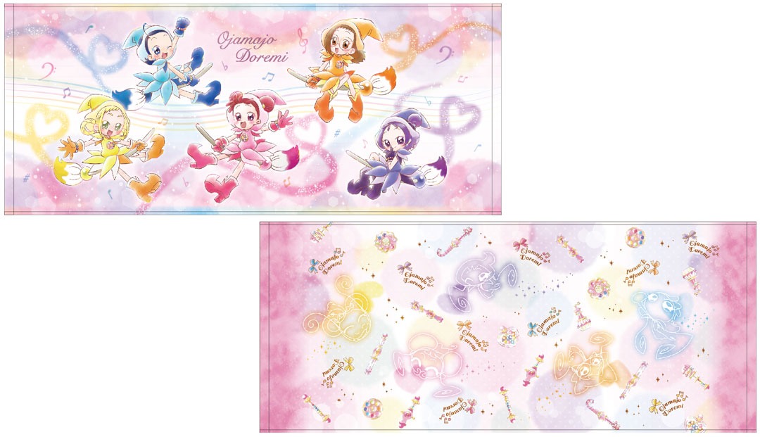 「おジャ魔女どれみ フェイスタオル」