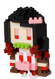 「鬼滅の刃 nanoblock」（竈門禰豆子）