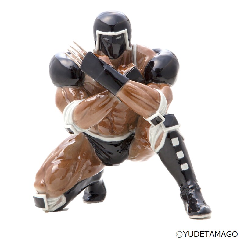 ウォーズマンの九谷焼フィギュア。