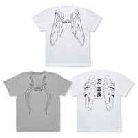「新機動戦記ガンダムW バックモチーフ Tシャツ」