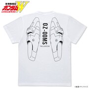 「新機動戦記ガンダムW バックモチーフ Tシャツ OZ-00MS トールギス」の背面。
