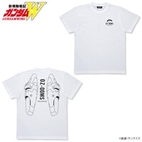 「新機動戦記ガンダムW バックモチーフ Tシャツ OZ-00MS トールギス」