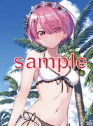 「Re:ゼロから始める異世界生活」のB2ポスター。執筆はフミオ。