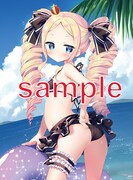 「Re:ゼロから始める異世界生活」のB2ポスター。執筆はななかまい。