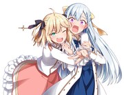 「転生王女と天才令嬢の魔法革命」カット