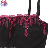 「美少女戦士セーラームーン おやすみ用ブラ＆ショーツセット ブラック・レディモデル」