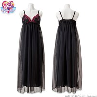 「美少女戦士セーラームーン ブラカップ付きロングキャミソール ブラック・レディモデル」