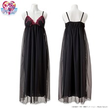 「美少女戦士セーラームーン ブラカップ付きロングキャミソール ブラック・レディモデル」