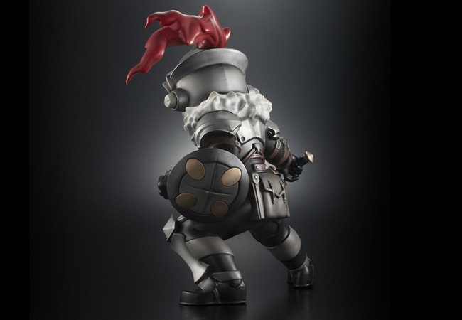 ゴブリンスレイヤーのソフビフィギュア。