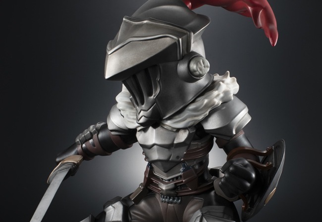 ゴブリンスレイヤーのソフビフィギュア。