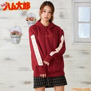 「とっとこハム太郎 パーカー」の「袖ラインパーカー」。