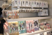 グッズショップの様子。