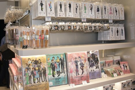 グッズショップの様子。