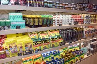 グッズショップの様子。