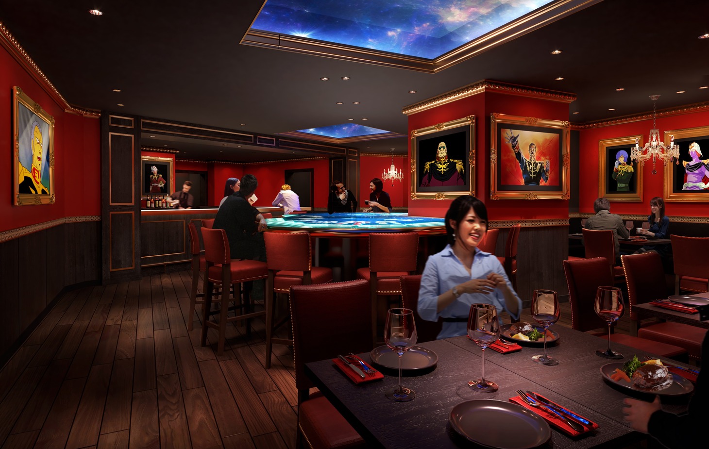 「Zeon’s Diner TOKYO」のイメージ。