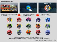 テーマを選択し、楽しみながら絵柄決定される。