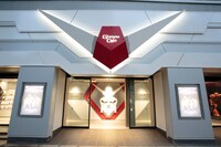 GUNDAM Cafe TOKYO BRAND COREの外観。