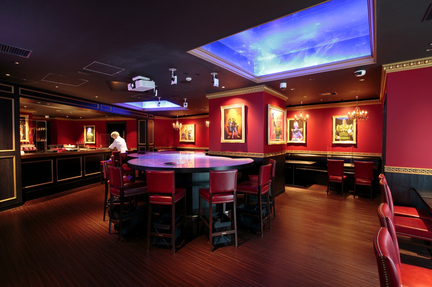 GUNDAM Cafe TOKYO BRAND CORE内「Zeon’s Diner TOKYO」。