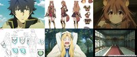 「TVアニメ『盾の勇者の成り上がり』続編応援ショップ」に展示される資料。