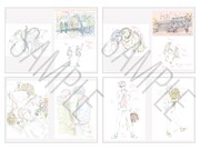 「TVアニメ『BANANA FISH』ART&STAFF BOOK」の「ART BOOK」に収録される線画。