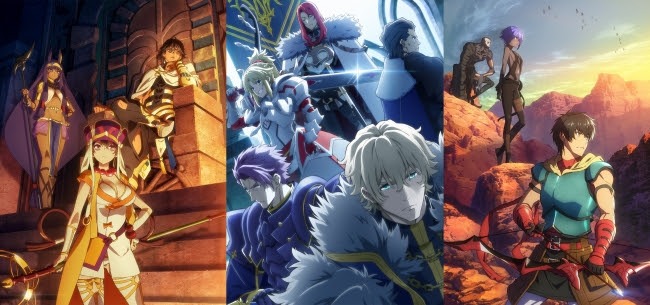 「劇場版 Fate/Grand Order -神聖円卓領域キャメロット- 前編 Wandering; Agateram」ビジュアル