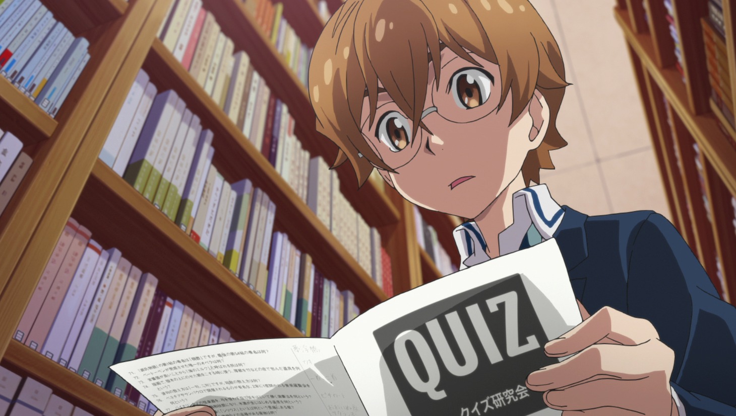 アニメ「ナナマル サンバツ」より。