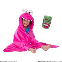 「チョコビオリジナルワニ山さんなりきり！ブランケット」と「チョコビポーチ」。